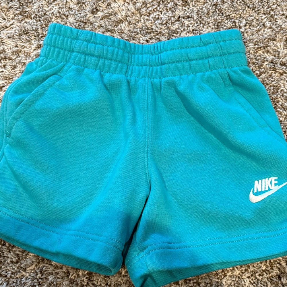 Nike Kids Aqua Blue Shorts